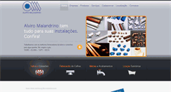 Desktop Screenshot of malandrino.com.br